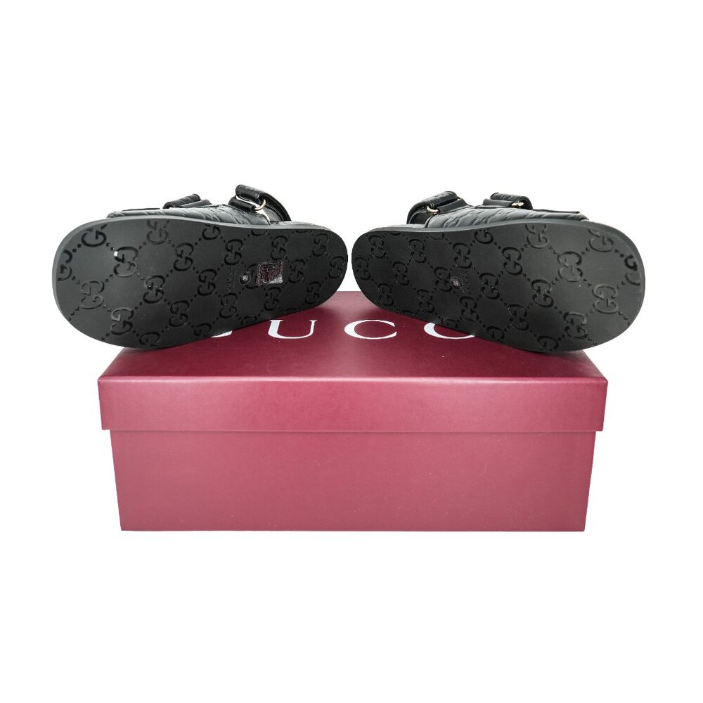 Gucci Monogram GG Leather Sandals - Picture 6 of 8